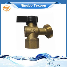 1/2" Quarter-Turn Low Pressure Brass Sillcock Valves black handle QT73X050